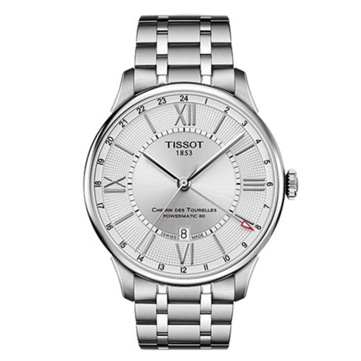 Tissot 天梭杜鲁尔系列钢带80机芯机械男表T099.429.11.038.00 商品图0