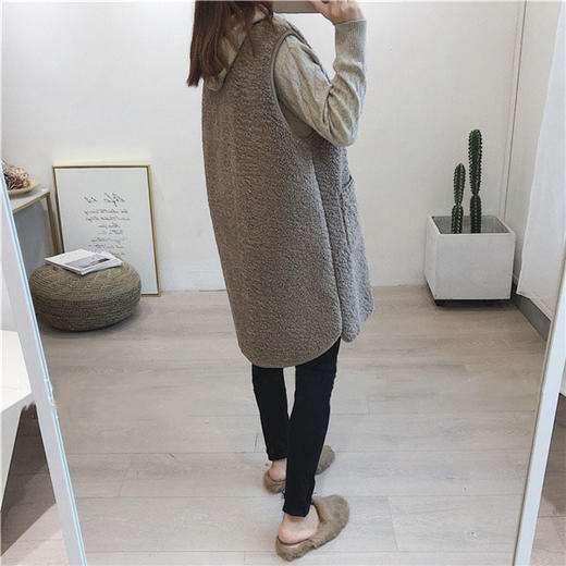 裁缝学苑 AG15女长短款麂皮绒马甲背心外套11服装裁剪图牛皮纸样 商品图3