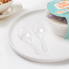 喇叭花透明一次性塑料勺子布丁勺酸奶勺冰淇淋勺雪糕勺甜品勺铲子勺100支 商品缩略图8