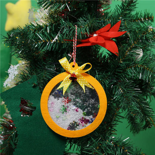 圣诞节儿童手工diy小礼物创意圣诞球制作幼儿园圣诞树装饰材料 商品图4