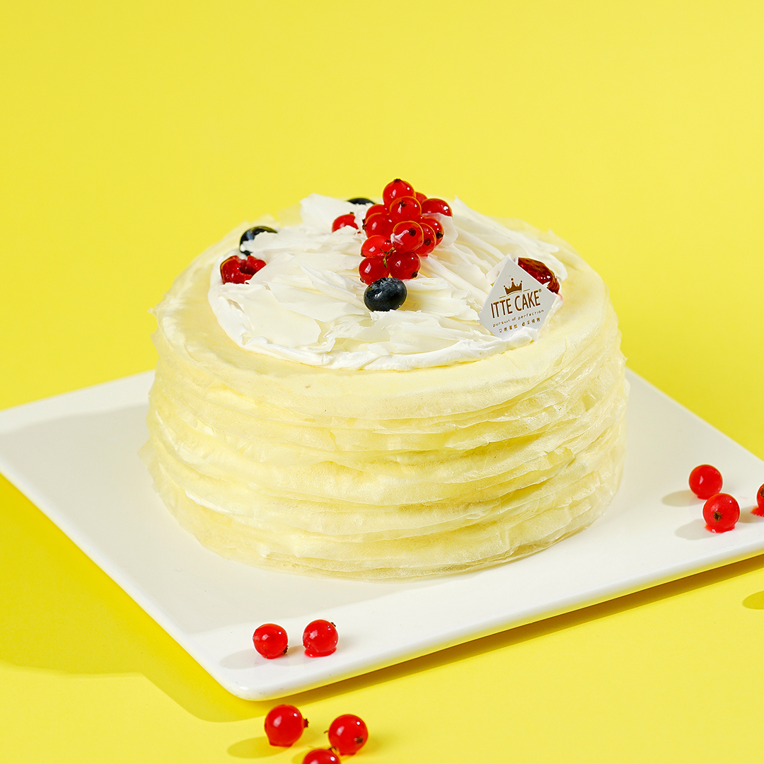 【榴莲千层】网红千层新鲜榴莲生日蛋糕下午茶