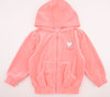 棉果果春秋季女童天鹅绒长袖外套M122100220137 商品缩略图1