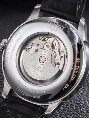 Tissot 天梭杜鲁尔系列T099.429.16.058.00皮带80机芯机械男表 商品图2