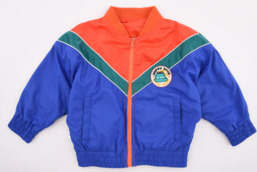 棉果果春秋季男童拼接对开外套M112100320114 商品图3