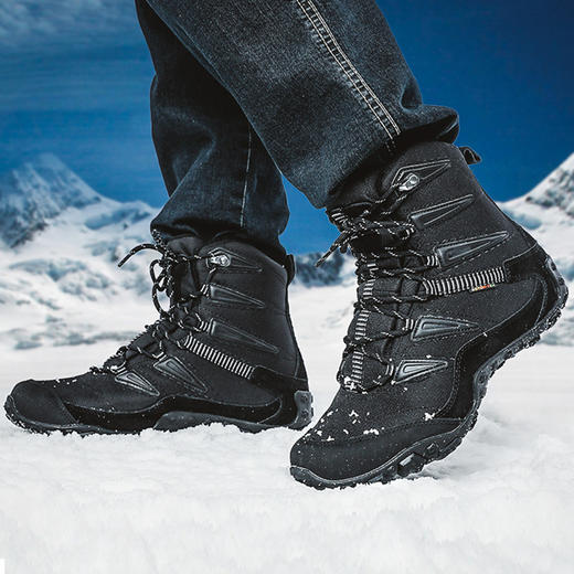 【加厚保暖深度防水】雪线8寸山地靴 商品图9