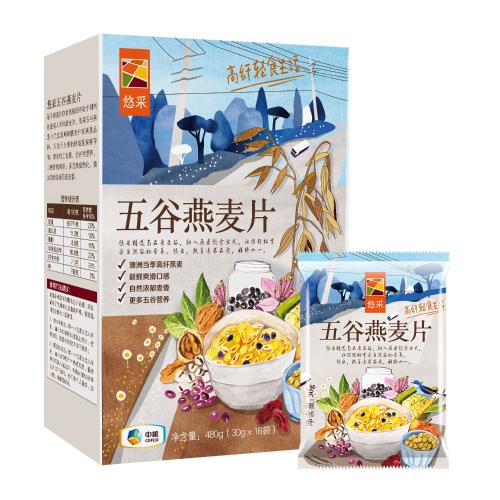 悠采五谷燕麦片480g