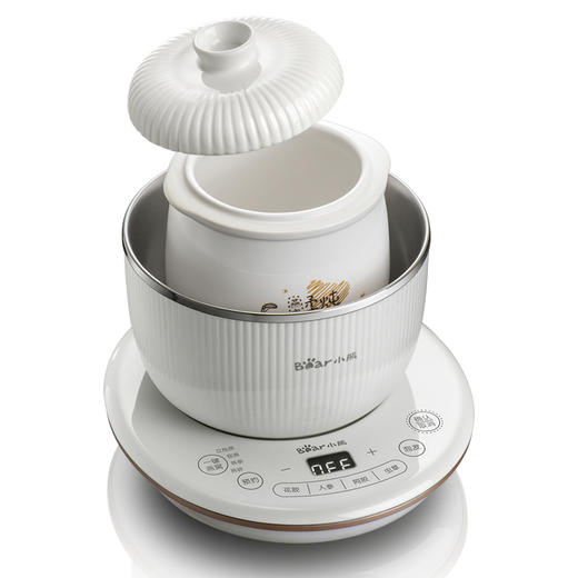 【小程序】小熊电炖盅 燕窝炖盅迷你全自动家用小型陶瓷电炖锅煲汤煮粥隔水炖 DDZ-C06A1 商品图1