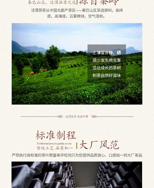 泾渭茯茶经典1368茯砖茶900克（年份：2023） 商品图4