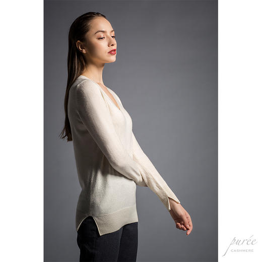 #1987 Deep V-neck Basic V领基础款毛衣 商品图9