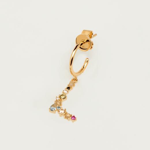 北京仓｜PD Paola-Letter-字母 L 耳环（不对称）  [西班牙设计师] 商品图1