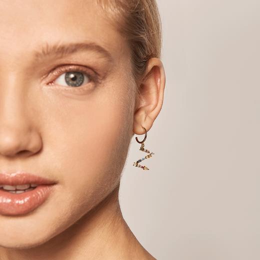 北京仓｜PD Paola-Letter-字母 z 耳环（不对称）  [西班牙设计师] 商品图2