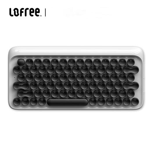 洛斐 无线蓝牙青轴机械键盘 白色 商品图0