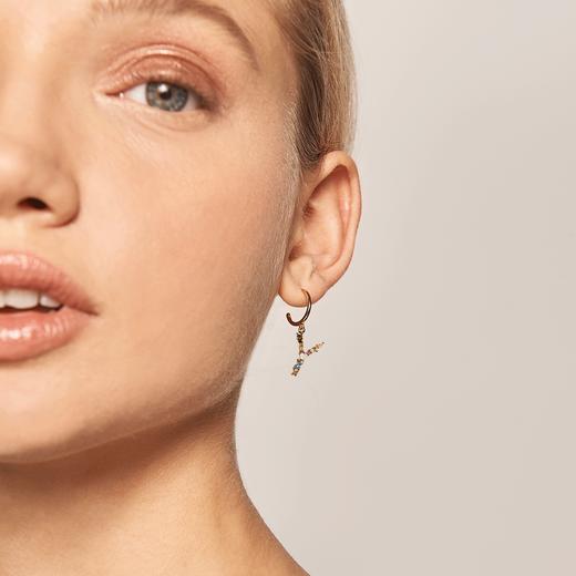 北京仓｜PD Paola-Letter-字母 Y 耳环（不对称）  [西班牙设计师] 商品图2