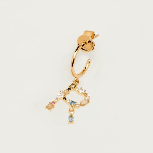 北京仓｜PD Paola-Letter-字母 R 耳环（不对称）  [西班牙设计师] 商品图1