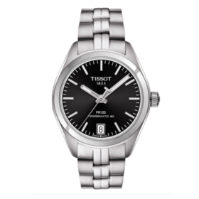 天梭Tissot PR 100系列T101.207.11.051.00自动机械女表