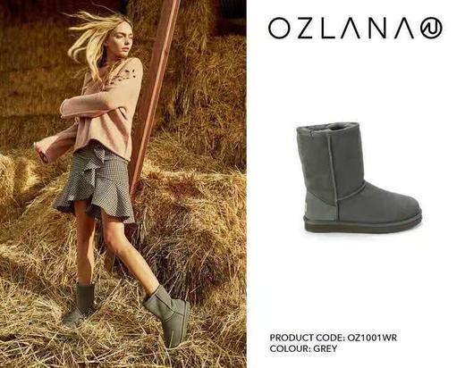 OZLANA  雪地靴系列 经典迷你厚底短筒雪地靴 商品图11