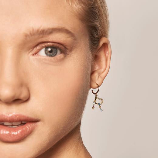 北京仓｜PD Paola-Letter-字母 R 耳环（不对称）  [西班牙设计师] 商品图2