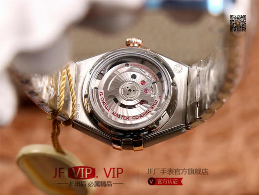 3S欧mi茄第五代星座系列，29mm，升级版8700机芯甲板搭载与正品一致的避震器，甲板内部沿用极为稳定的nh05机芯;全新的台湾石托使字面更加细腻，女士腕表，自动机械机芯，精钢表带，透底。 商品图7