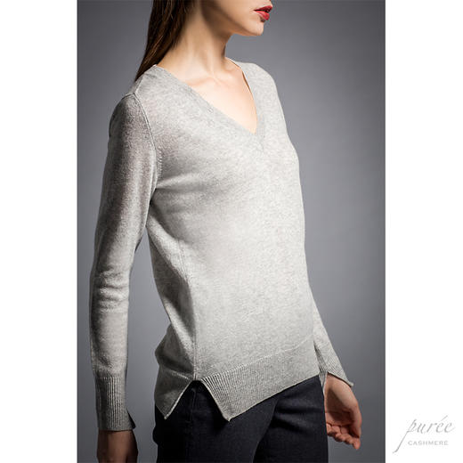 #1987 Deep V-neck Basic V领基础款毛衣 商品图1