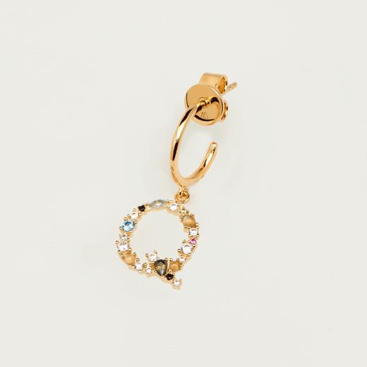 北京仓｜PD Paola-Letter-字母 Q 耳环（不对称）  [西班牙设计师] 商品图1