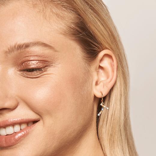 北京仓｜PD Paola-Letter-字母 T 耳环（不对称）  [西班牙设计师] 商品图4