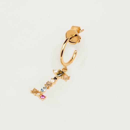 北京仓｜PD Paola-Letter-字母 I 耳环（不对称）  [西班牙设计师] 商品图1