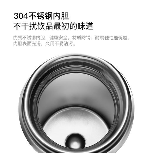 zolitt保温杯304不锈钢便携男女简约成人防摔随手水杯大容量 商品图3