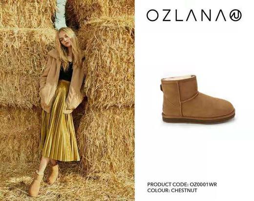 OZLANA  雪地靴系列 经典迷你厚底短筒雪地靴 商品图6