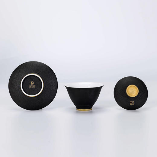 【茶器】王子和山黑釉茶器/成品率不到30% 商品图6