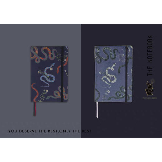 新春特惠·TFU蛇年印花绒面笔记本（年初八发货） 商品图1