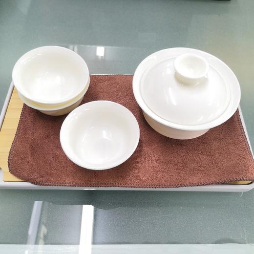 沏一杯茶具（一盖碗三杯）（仅供济南市区） 商品图0