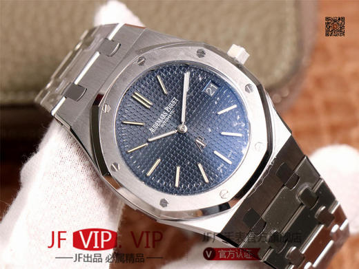 XF 爱bi皇家橡树15202，功能与正品一致，厚度8.5mm，极限还原正品厚度。上手效果非常好。男士腕表，精钢表带，自动机械机芯，透底。 商品图2