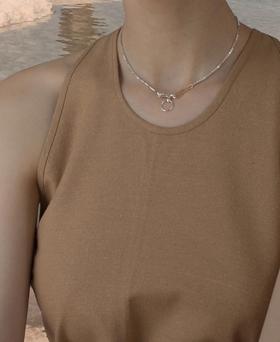 KNOBBLY  双色锁扣项链