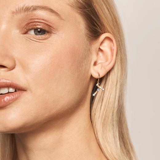 北京仓｜PD Paola-Letter-字母 T 耳环（不对称）  [西班牙设计师] 商品图2