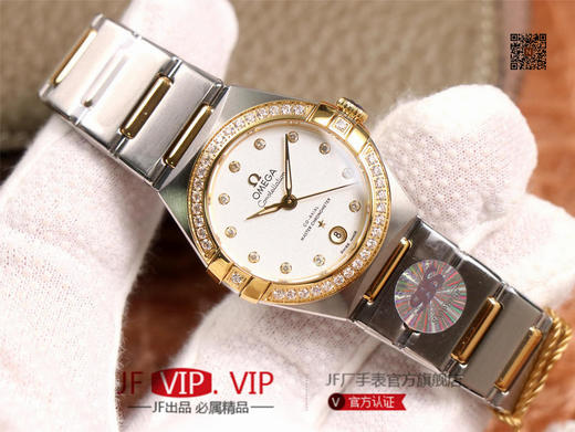 3S欧mi茄第五代星座系列，29mm，升级版8700机芯甲板搭载与正品一致的避震器，甲板内部沿用极为稳定的nh05机芯;全新的台湾石托使字面更加细腻，女士腕表 商品图2