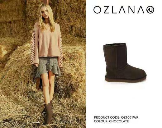 OZLANA  雪地靴系列 经典迷你厚底短筒雪地靴 商品图13