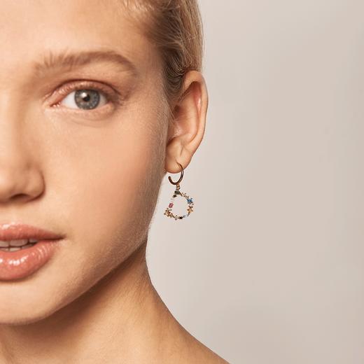 北京仓｜PD Paola-Letter-字母 D 耳环（不对称）  [西班牙设计师] 商品图2