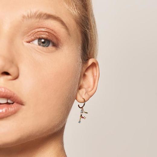 北京仓｜PD Paola-Letter-字母 F 耳环（不对称）  [西班牙设计师] 商品图2