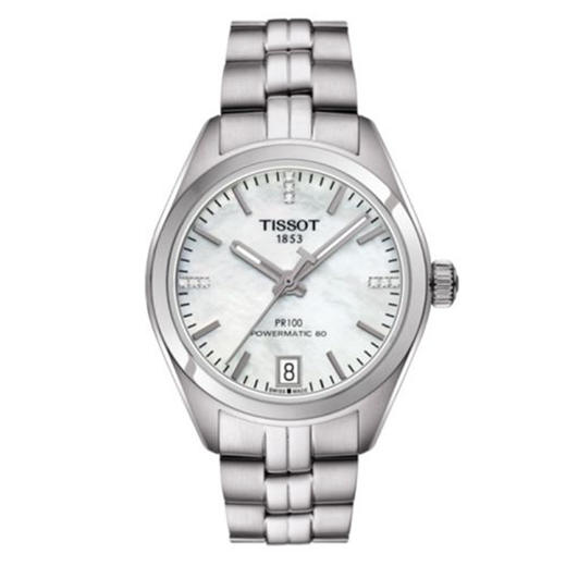 天梭Tissot PR100系列T101.207.11.116.00自动机械女表 商品图0
