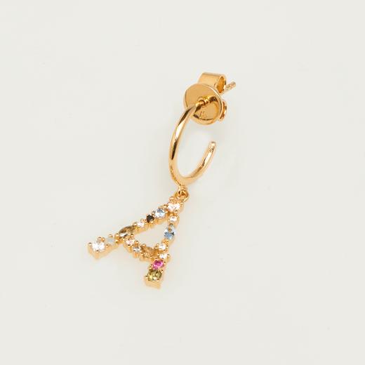 北京仓｜PD Paola-Letter-字母 A 耳环（不对称）  [西班牙设计师] 商品图1