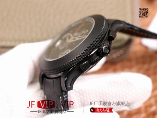 TNK徕卡100周年Valbray EL腕表，采用原装功能相同的计码机芯 7750自动机械 46mm的直径，只要转动手表就可以控制“光圈”大小 ，男士腕表，自动机械机芯，皮表带，透底。 商品图8