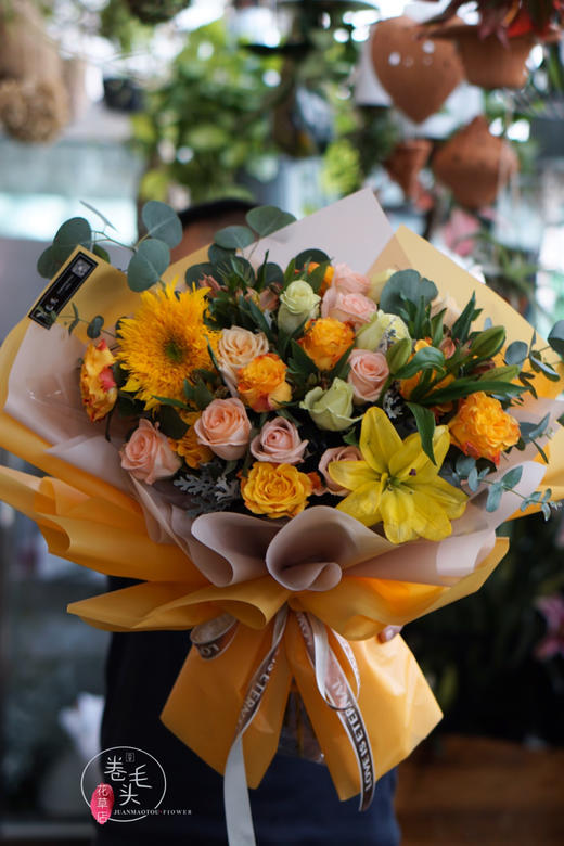 橙色系花束 200 商品图5