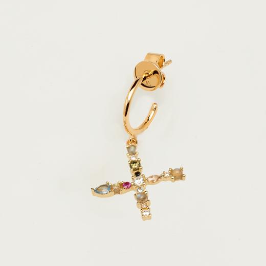 北京仓｜PD Paola-Letter-字母 X 耳环（不对称）  [西班牙设计师] 商品图1