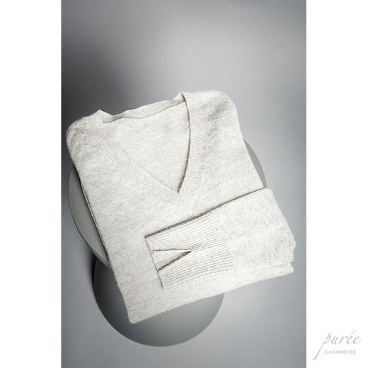 #1987 Deep V-neck Basic V领基础款毛衣 商品图5