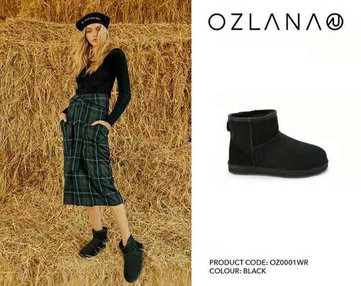 OZLANA  雪地靴系列 经典迷你厚底短筒雪地靴 商品图4