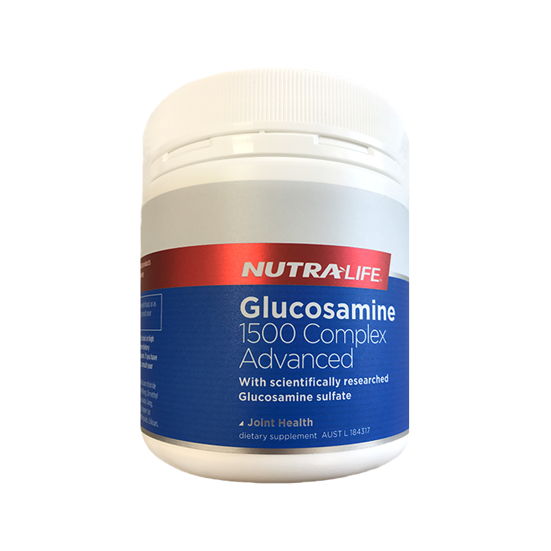 【新西兰直邮】新西兰纽乐Nutralife 氨糖维骨力1500mg 180粒JPY带授权招加盟代理
