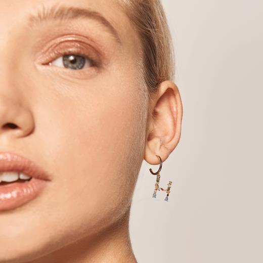 北京仓｜PD Paola-Letter-字母 H 耳环（不对称）  [西班牙设计师] 商品图2