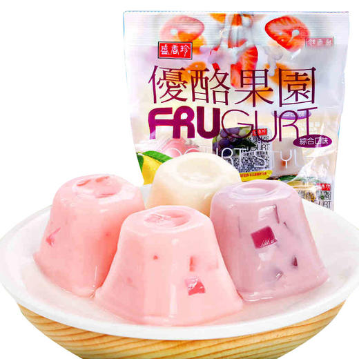 盛香珍优酪果园果冻综合口味330g 商品图0