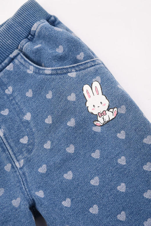 棉果果春秋季女童长裤M122200220075 商品图1