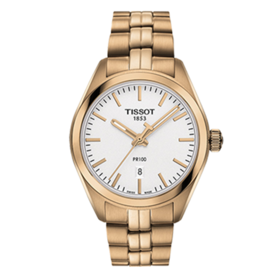 Tissot 天梭PR100系列钢带石英女表T101.210.33.031.01